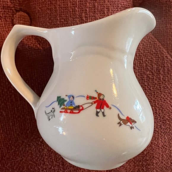 Christmas Village pitcher - Picture 1 of 4